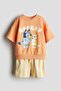 2-piece printed sweatshirt set