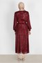Bow Detail Sequin Evening Dress 50232 - 3