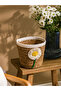 Lcw Home Mixed Flower Embroidered Decorative Wicker Basket 18 cm