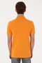 Men's Slim Fit Polo Neck Orange Basic T-Shirt 50297984 -Vr051 - 5