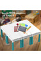 178-piece Building Blocks Set with Table, Chair, Storage & Pen – Multicolor - 2