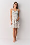 Green Flower Maternity Maternity Nightgown