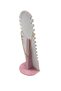 Domestic Production Riyadh Model Suede Fabric Pink Color 31/11 cm Footed Necklace-Ankle Bracelet Display Stand - 4