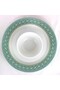 12 Pcs Melamine Dinner Set Includes Dinner and Soup plates, Bowl Dishwasher and Freezer safe - 3