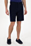 Men's Navy Blue Woven Shorts 50299172 -Vr033 - 2