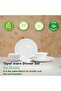 20 Pcs Opal Ware Dinner Set Dishwasher Safe Microwave Safe BPA Free - 2