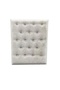 Domestic Production Suede Fabric Cream Color 20/16 cm Standing Necklace Display Stand - 3