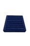 Domestic Production Suede Fabric Dark Blue Color 15 cm / 15 cm Ring Display Stand - 3