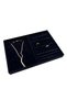 Domestic Production Rio Model Suede Fabric Black Color Nail-Sausage Drawer Jewelry Stand - 4