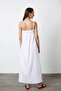 Strappy Maxi Poplin Dress - 4