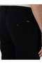 Black Slim Fit Elastic Waist Canvas Trousers 50308080 -Vr046 - 6