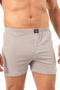Özkan 0041 Men's 100% Cotton Ribbed Classic Comfortable Cut Towel Waist Single Jersey Combed Cotton Boxer - 4