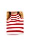Turtleneck Striped Long Sleeve Women's Knitwear Sweater - 4