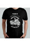 Biker Motorcycle Lover Unisex 100% Cotton Crew Neck T-Shirt Model 3