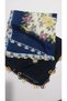 2 Pcs Vintage Crochet Needlework Handiwork Writing Dowry Yemeni 100X100 Cotton - 2