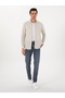 Beige Regular Fit Bottomed Lyocell Shirt 50300590-Vr011 - 4