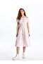 Boat Neck Plain Short Sleeve Women's Dress (S4)