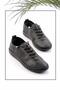 Black Genuine Leather Women's Casual Shoes K01467012203 - 2