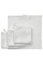 LUDDVIAL Washcloth by IKEA, White, 25x25 cm, 100% Cotton, 295 g/m² – 4 Pack