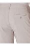 Beige Regular Fit Cotton Blend Lace-Up Waist Bermuda Shorts 50305669-Vr011 - 6