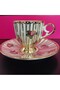 Porcelain Hand Painting Coffee Cup Set for Two - 4
