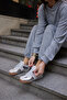 April Women's Silver Lace Sneaker - 7