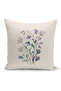 Flower Spring Series Double Sided Digital Printed Set of 4 Throw Pillow Cases (Spring) - 4