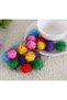 Glittery Colored Pom Poms 1 cm 1000 Pieces Diy, Event, Craft Supplies. - 5