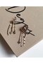 Brand Model Sun Moon Earrings - 2
