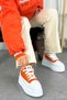 Frm 017 High Sole Lace-Up Linen Sports Shoes - 4