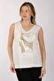 Minimalist V-Neck Sleeveless Women's Tank Top - Casual & Comfortable - 2