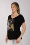 Oversized V-Neck Women's T-Shirt - Minimalist Style - 4