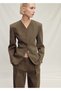 Seamless Linen Blazer Jacket - 5