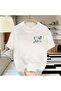Thick 100% Cotton Men's Casual Short Sleeve T-Shirt, Thick Letter Print, Relaxed Fit - 2