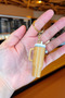 Thermos Keychain Milk Coffee / Gold Chain - 2