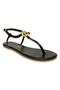 Tk-8021 Black Women's Sandals with Buckle