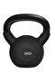2KG Kettlebell Cast Iron Rubber Coated Floor Friendly Kettlebell for Weight Lifting