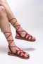 Tylnaril Women's Sandals 0012853   Red - 5