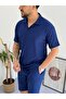 Men's Lycra Twill Ottoman Fabric Polo Neck Tshirt - 5
