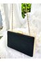 Black Color Stone Sim Non-Shedding Sim Women's Evening Dress Bag Wedding Engagement Graduation 2026 Collection Glamorous - 5