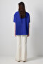 Short Sleeve Crepe T-Shirt - 4