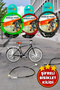 Bicycle Lock with Password -Anti-Theft Bike Lock