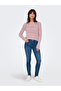 Jdysun Lay L/S بولوف برقبة قارب. knt نوس - 4