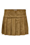 Onltulip faux suede pleat skirt otw