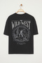 Büyük Beden Siyah Oversize/Geniş Kesim %100 Pamuklu T-Shirt TMNSS25BF00008 - 3