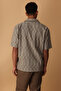 Khaki Oversized Shirt Tmnss25Go00050 - 5