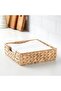 CISSAN Napkin holder, water hyacinth, 23 x 23 cm - 2