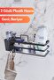 2-Eye Adhesive Bathroom Organizer - Shampoo Holder - 2