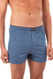 Özkan 0041 5 Pack Men's Mixed Color Ribbed Cotton Buttoned Combed Cotton Boxers - 5