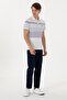 Men's Navy Blue Canvas Trousers 50299193-Vr033 - 3